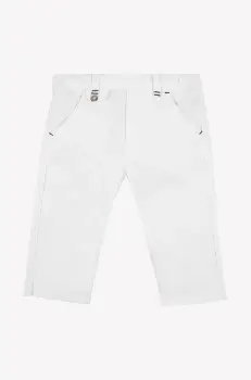 Tartine et Chocolat pantaloni copii culoarea alb, neted, CA22041 imagine