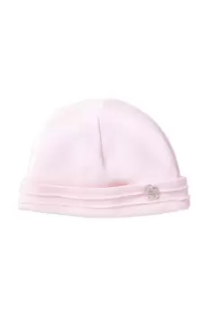 Tartine et Chocolat sapca din bumbac pentru bebelusi culoarea roz, bumbac, din tesatura neteda imagine