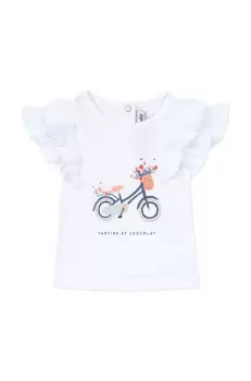 Tartine et Chocolat tricou bebe culoarea bej imagine