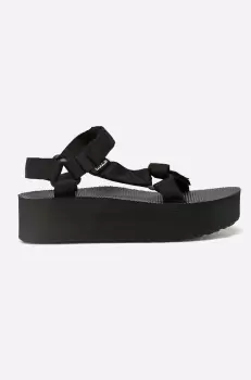 Teva - Sandale Flatform Universal BLK imagine