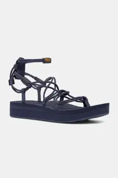 Teva sandale Midform Infinity culoarea bleumarin, cu platforma, 1127890 imagine