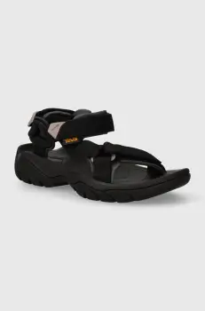 Teva sandale Terra Fi 5 Universal femei, culoarea negru, 1099443 imagine