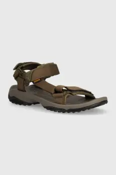 Teva sandale Terra Fi Lite barbati, culoarea verde, 1001473 imagine
