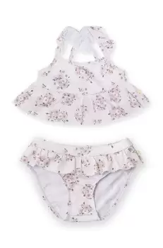 That's mine costum de baie pentru copii din doua piese Saga culoarea alb imagine