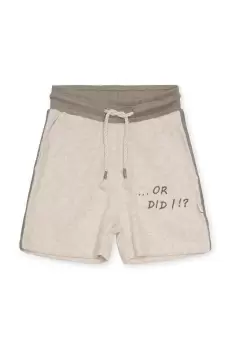 That's mine pantaloni scurti copii Sejr culoarea bej imagine