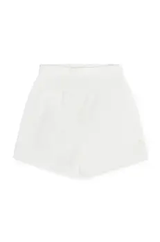 That's mine pantaloni scurti din bumbac pentru copii Iris culoarea alb, neted, 165263 imagine