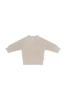 That's mine pulover de bumbac pentru copii culoarea bej imagine