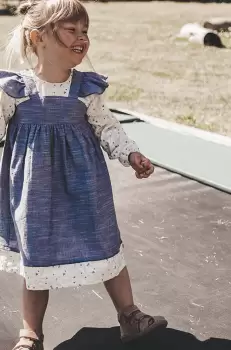 That's mine rochie din bumbac pentru copii Canza mini, evazati imagine