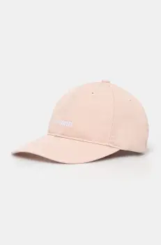 The Kooples sapca de baseball din bumbac culoarea roz, cu imprimeu, AMHA30011K imagine