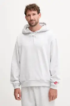 The North Face bluza Redbox culoarea gri, cu gluga, uni, NF0A8EFZE041 imagine