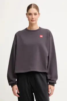 The North Face bluza Redbox culoarea gri, cu imprimeu, NF0A8EFY0SA1 imagine