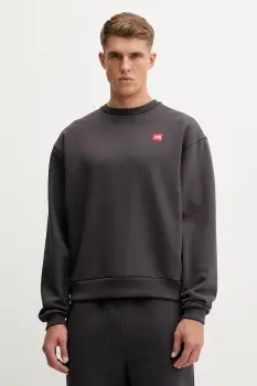 The North Face bluza Redbox culoarea gri, cu imprimeu, NF0A8EG10SA1 imagine