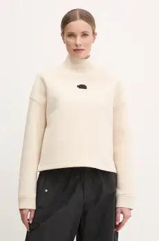 The North Face bluza Relaxed femei, culoarea bej, melanj, NF0A89C1QMO1 imagine