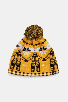 The North Face caciula Cabin Ski Tuke culoarea galben, NF0A8CH0HIB1 imagine