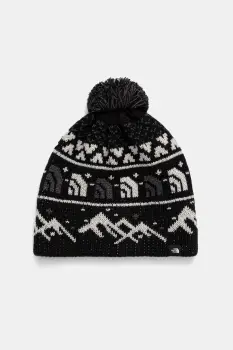 The North Face caciula Cabin Ski Tuke culoarea negru, NF0A8CH0HNF1 imagine