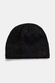 The North Face caciula din amestec de lana Jim Beanie culoarea negru, NF0A8CQ2KS71 imagine