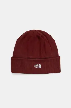 The North Face caciula Norm Beanie culoarea bordo, NF0A5FW10VO1 imagine