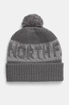 The North Face caciula Retro Cabin Beanie culoarea gri, NF0A88QWRO01 imagine