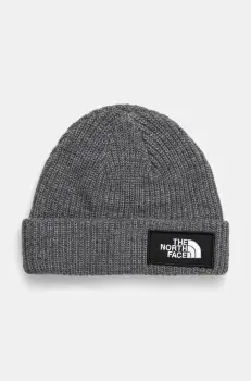 The North Face caciula Salty Lined culoarea gri, NF0A3FJW36P1 imagine