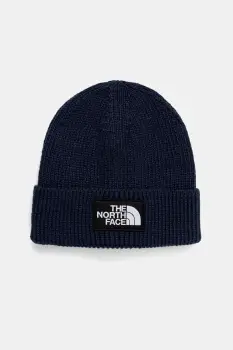 The North Face caciula TNF Logo Box culoarea bleumarin, NF0A8CHE8K21 imagine