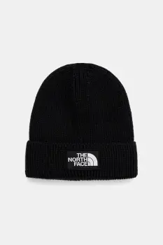 The North Face caciula TNF Logo Box culoarea negru, NF0A8CHEJK31 imagine