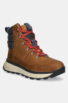 The North Face cizme de iarna Bergen Leather culoarea maro, NF0A8A9M8O11 imagine