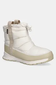 The North Face cizme de iarna copii Y THERMOBALL PULL-ON WP culoarea alb, NF0A5LXJTOB1 imagine