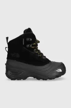 The North Face cizme de iarna pentru copii Y CHILKAT V LACE WP culoarea negru imagine