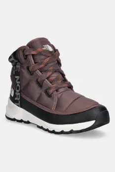 The North Face cizme de iarna Thermoball Lace Up culoarea violet, NF0A817WC9R1 imagine