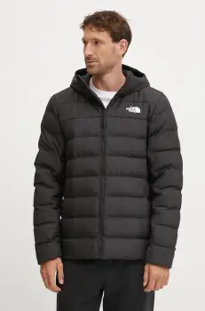 The North Face geaca Aconcagua 3 barbati, culoarea negru, de iarna, NF0A84I14H01 imagine