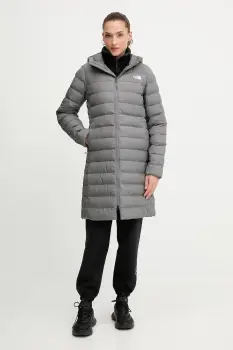 The North Face geaca Aconcagua culoarea gri, de iarna, NF0A88TA0UZ1 imagine