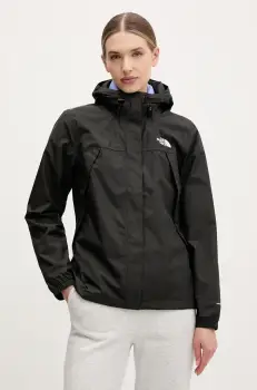 The North Face geaca Antora Rain culoarea negru, de tranzitie, NF0A8BKDJK31 imagine
