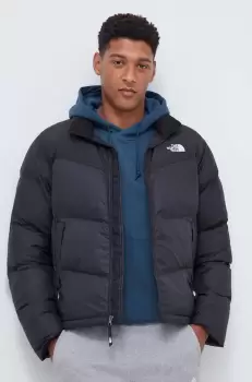 The North Face geaca barbati, culoarea negru, de iarna imagine