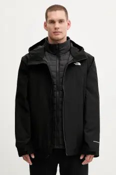 The North Face geaca Carto Mono Triclimate culoarea negru, de iarna, NF0A8D1SJK31 imagine