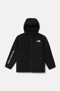 The North Face geaca copii NEVER STOP SYNTHETIC JACKET culoarea negru, NF0A89HRJK31 imagine