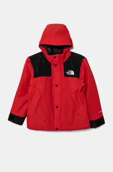 The North Face geaca copii TEEN DRYVENT MONO MOUNTAIN JACKET culoarea rosu, NF0A8BND6821 imagine