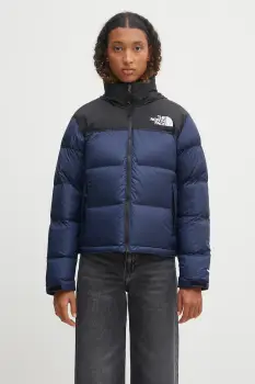 The North Face geaca de puf 1996 Retro Nuptse culoarea bleumarin, de iarna, NF0A3XEOGOB1 imagine