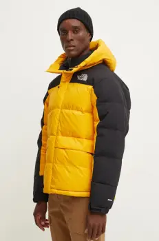The North Face geaca de puf HMLYN Down barbati, culoarea galben, de iarna, NF0A4QYXZU31 imagine