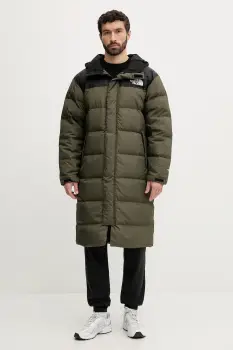 The North Face geaca de puf Nuptse culoarea verde, de iarna, NF0A832JBQW1 imagine