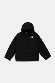The North Face geaca de puf pentru copii NORTH DOWN HOODED JACKET culoarea negru, NF0A88TXJK31 imagine