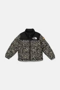 The North Face geaca de puf pentru copii TEEN 1996 RETRO NUPTSE JACKET culoarea bej, NF0A8A4C4IY1 imagine