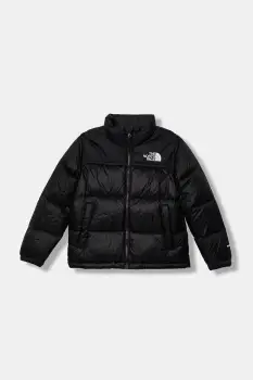 The North Face geaca de puf pentru copii TEEN 1996 RETRO NUPTSE JACKET culoarea negru, NF0A8A4CGOG1 imagine