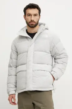 The North Face geaca de puf Regrind HMLYN culoarea gri, de iarna, oversize, NF0A8BNKLE71 imagine