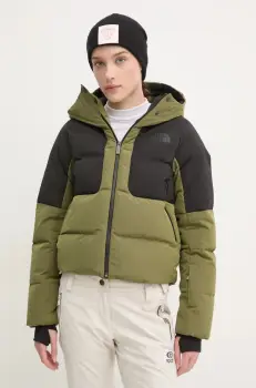The North Face geaca de schi din puf Cold Spell culoarea verde, NF0A87WTPIB1 imagine