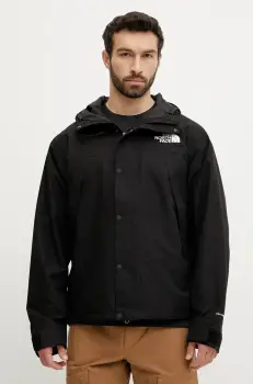 The North Face geaca Dryvent Mono Mountain culoarea negru, de tranzitie, oversize, NF0A88XFJK31 imagine