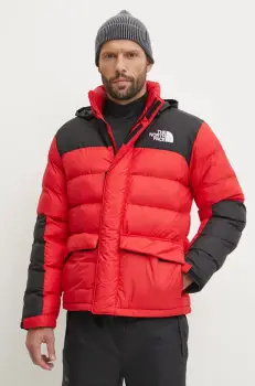 The North Face geaca Limbara barbati, culoarea rosu, de iarna, NF0A89EG6821 imagine