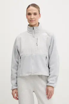 The North Face geaca Regrind Denali culoarea gri, de tranzitie, NF0A8B8DLE71 imagine