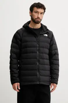 The North Face geaca sport din puf Abseil culoarea negru, de tranzitie, NF0A8E36JK31 imagine