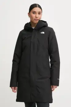 The North Face geaca sport din puf Suzanne Triclimate 2.0 culoarea negru, NF0A89JMJK31 imagine