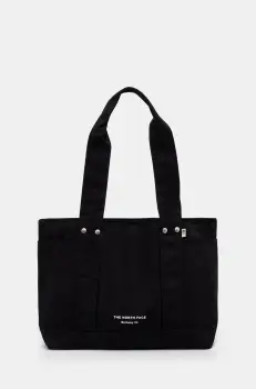 The North Face geanta de bumbac Circular culoarea negru, NF0A88TNJK31 imagine